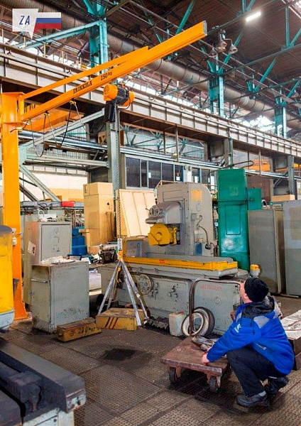 Новые краны в помощь станочникам «КАМАЗа»