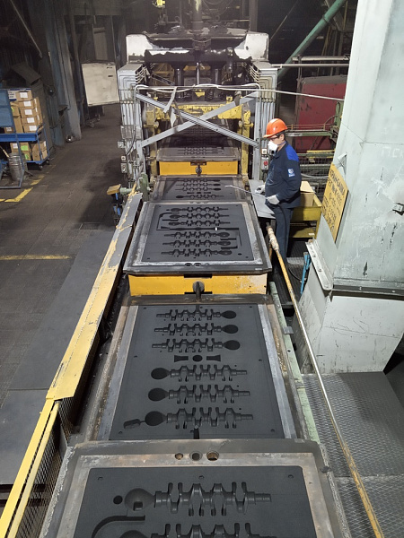 Ремонт линий HWS на литейном заводе «КАМАЗа»